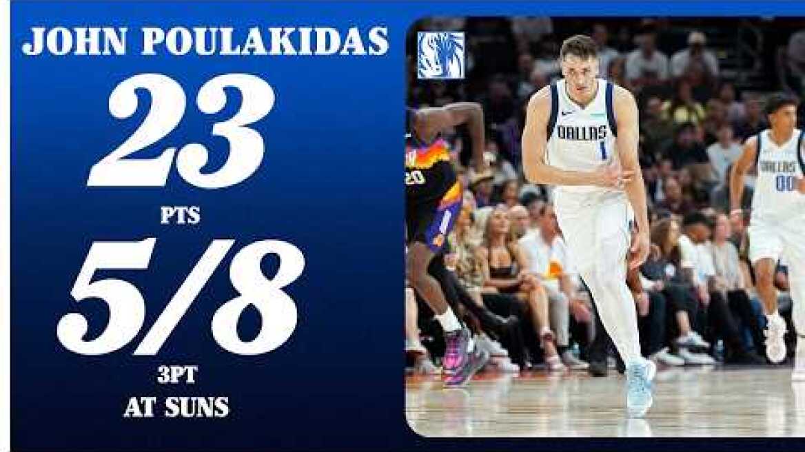 John Poulakidas (23 Points) at Phoenix Suns | April 8, 2026