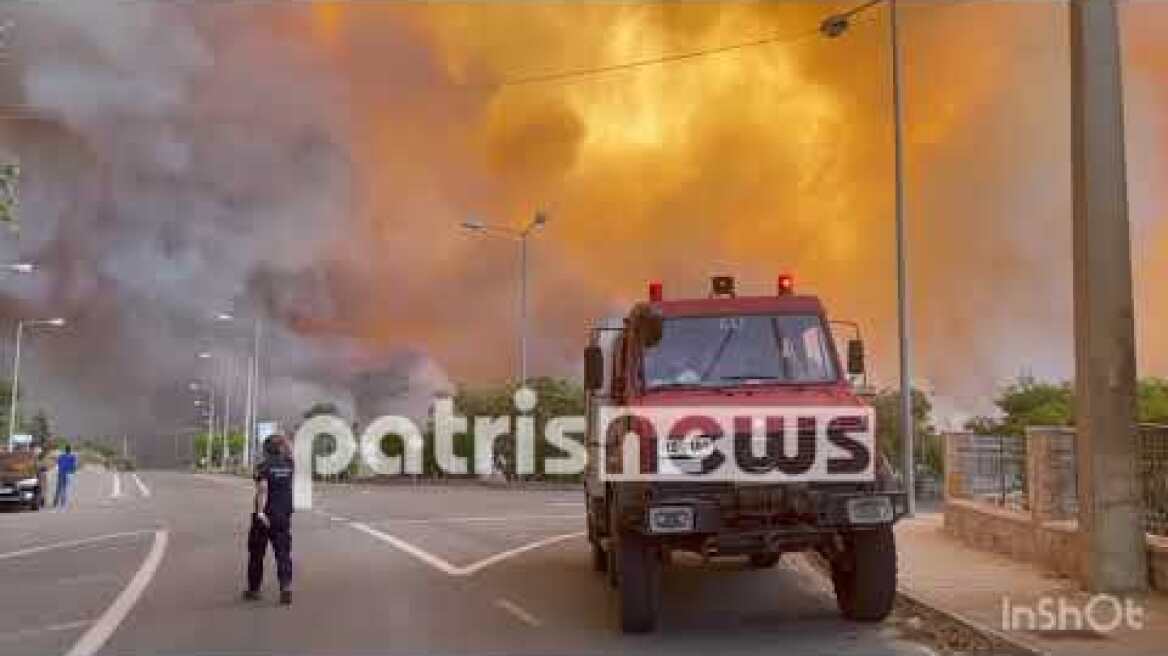 Πύρινη κόλαση στο Λαλα