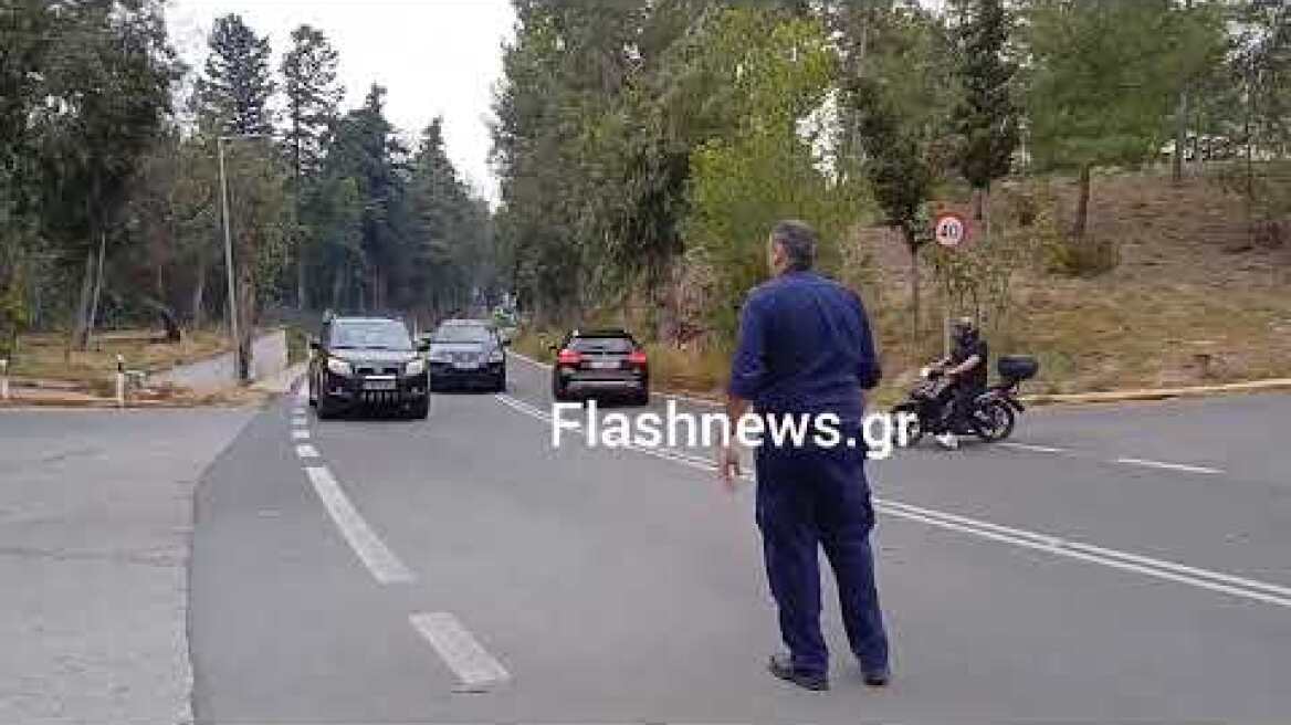 Εκκένωση ΝΝΚ φωτιά οικισμός