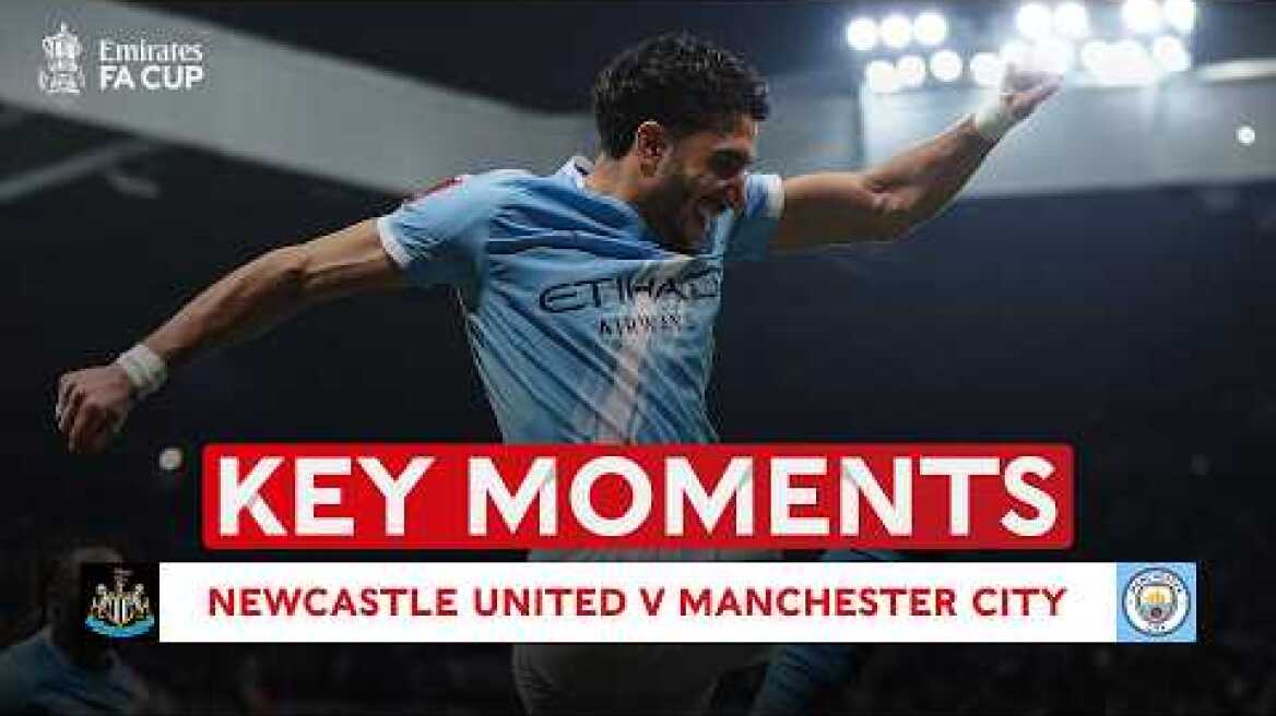 Newcastle United v Manchester City | Key Moments | Fifth Round | Emirates FA Cup 2025-26