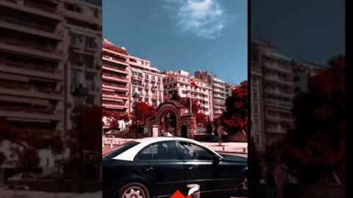 Ιωάννα Τούνη: Βόλτες στο άδειο κέντρο της Θεσσαλονίκης, εν μέσω κορονοϊού!