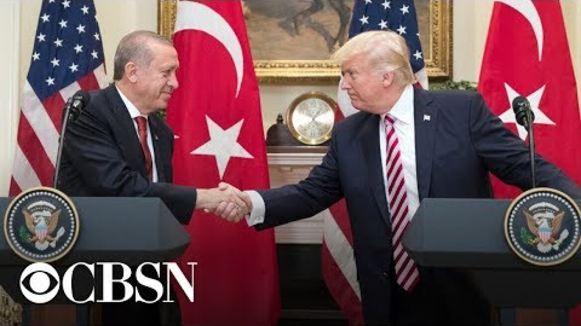 President Trump holds joint press conference with the president of Turkey, live stream