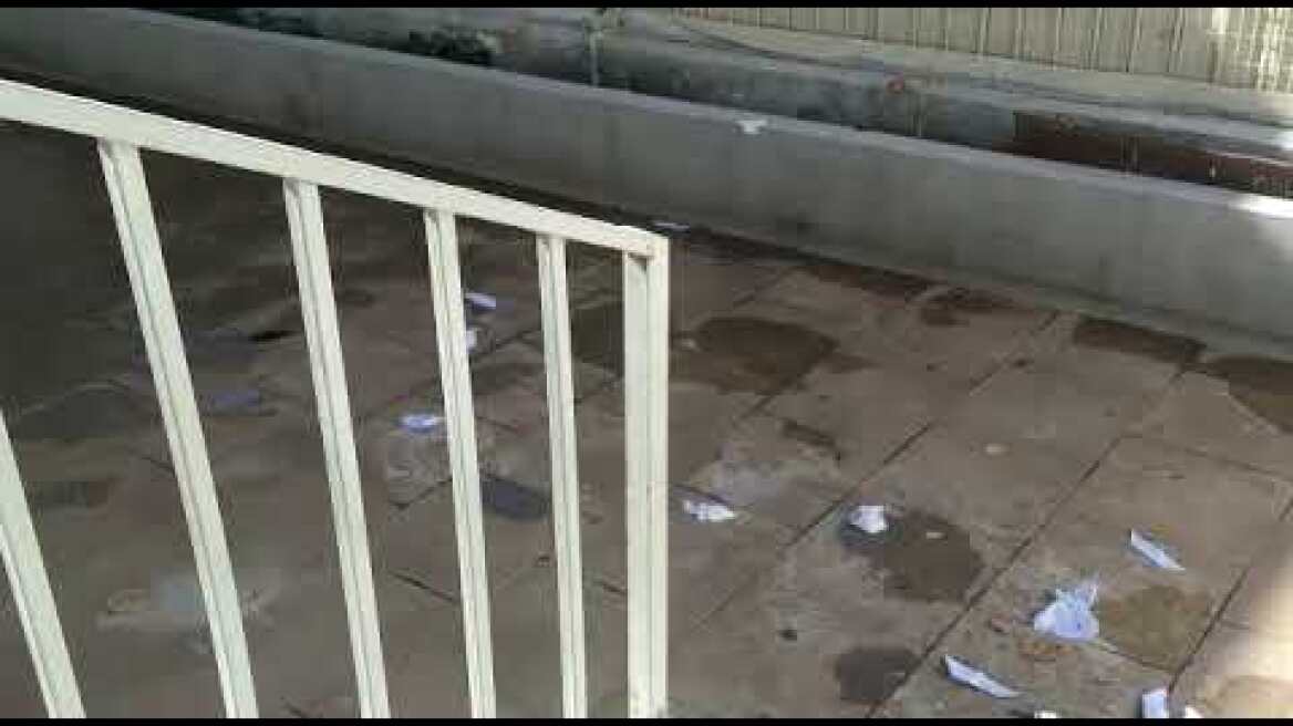 Βίντεο μετά τις προσπάθειες ειδικών συνεργείων για άντληση των λυμάτων σε δημοτικό σχολείο