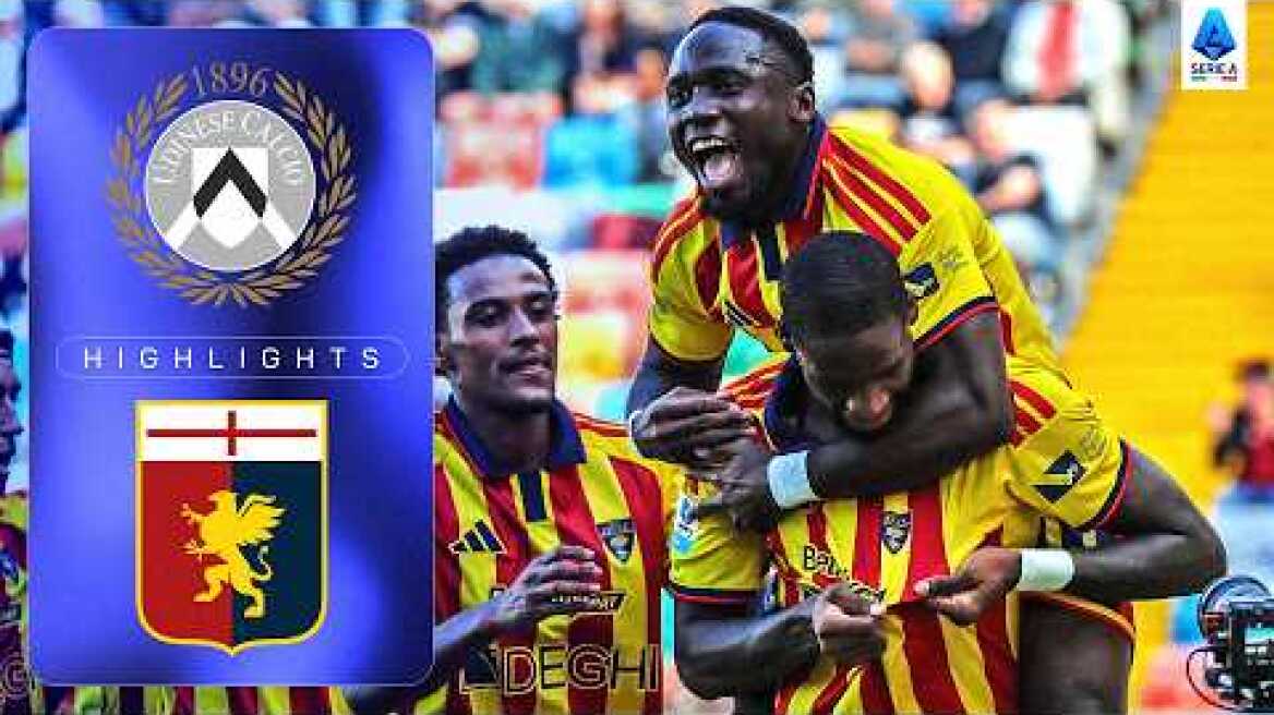 Standout Performance Earns Lecce Three Points | UDINESE-LECCE | HIGHLIGHTS | Serie A 2026/27