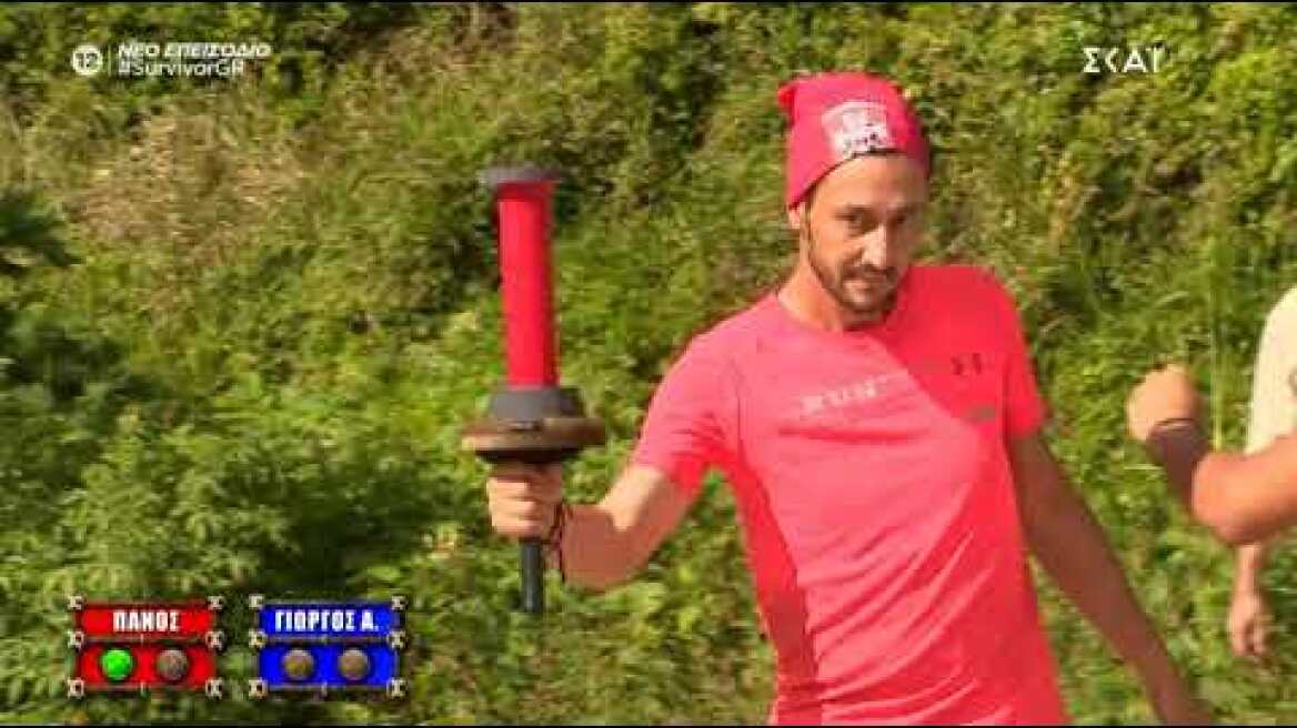 Survivor 2021 | Πάνος Καλίδης VS  Γιώργος Ασημακόπουλος
