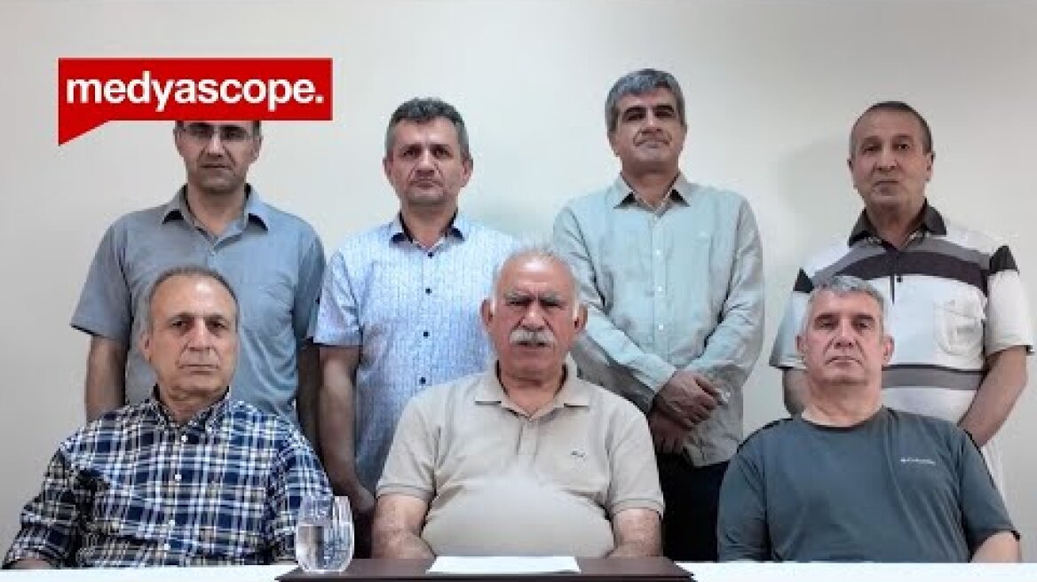 İŞTE ABDULLAH ÖCALAN'IN GÖRÜNTÜLÜ ÇAĞRISI!