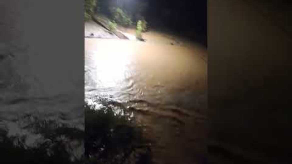 Πλημμύρες στην περιοχή Παλαμά