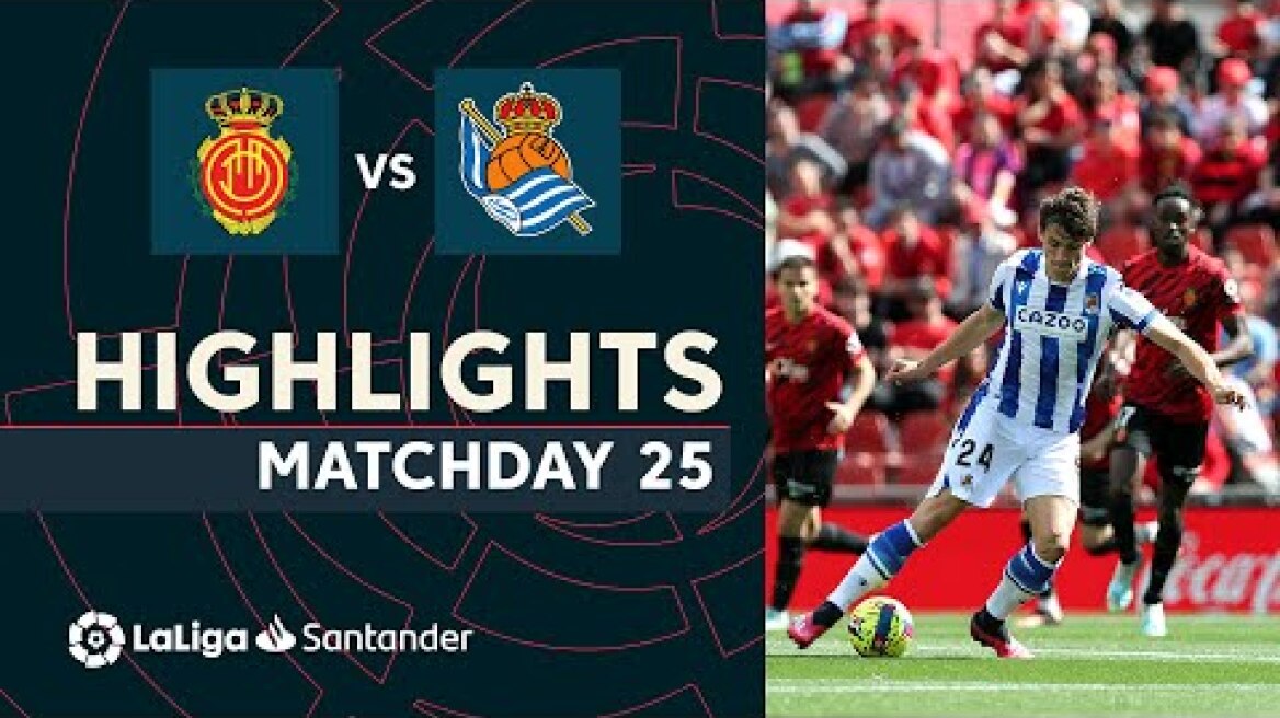 Resumen de RCD Mallorca vs Real Sociedad (1-1)