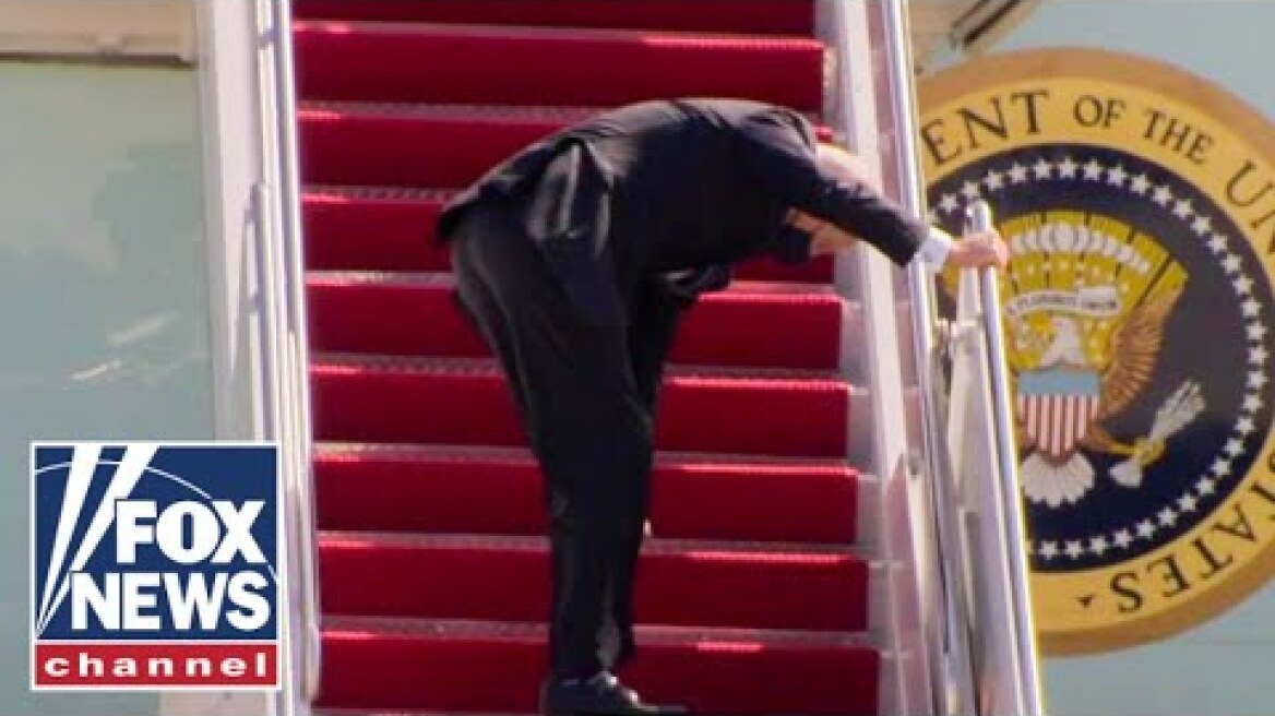 These are Biden's big falls