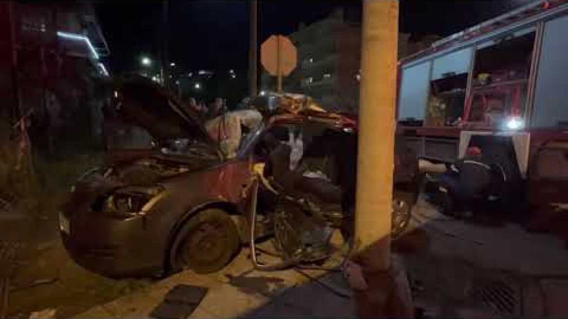 Σοβαρό τροχαίο στο Αγρινιο