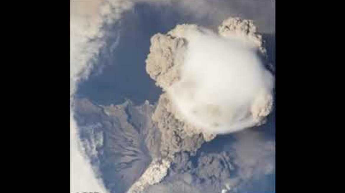 Kilauea Volcano Eruption Seen From International Space Station 5/17/18