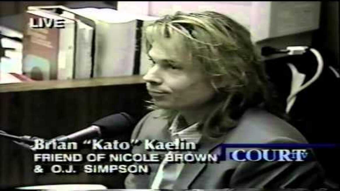 Kato Kaelin's O.J. trial testimony