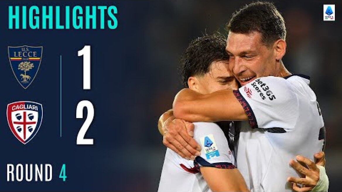 LECCE-CAGLIARI 1-2 | HIGHLIGHTS | Belotti Brace Seals Win for Cagliari | Serie A 2025/26