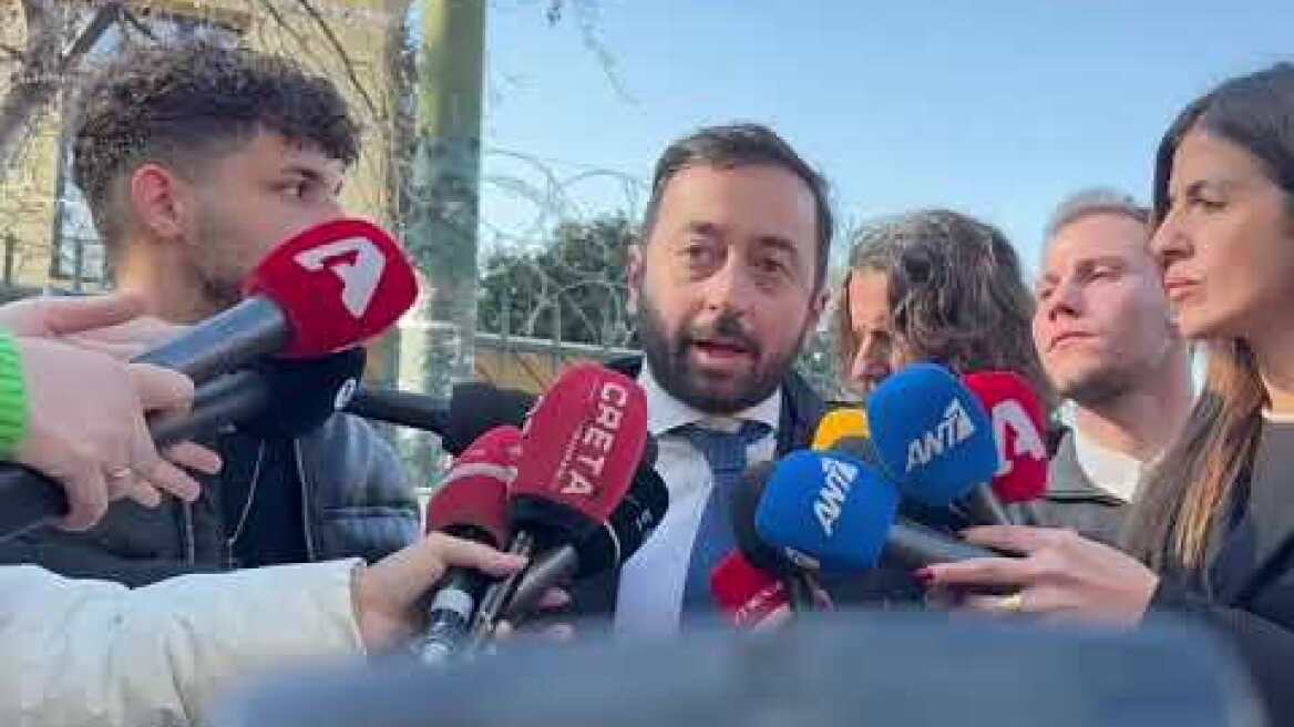 Δηλώσεις για την καταγγελία στον Γιώργο Μαζωνάκη (1)