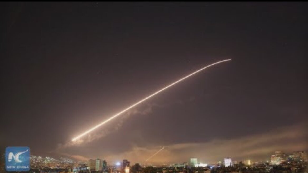 U.S.-led strike on Syria "flagrant violation of international law": Syrian state media