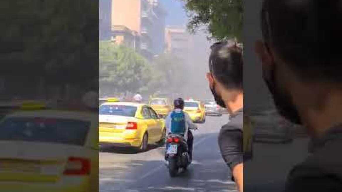 Αμαλιας φλεγόμενο ΙΧ