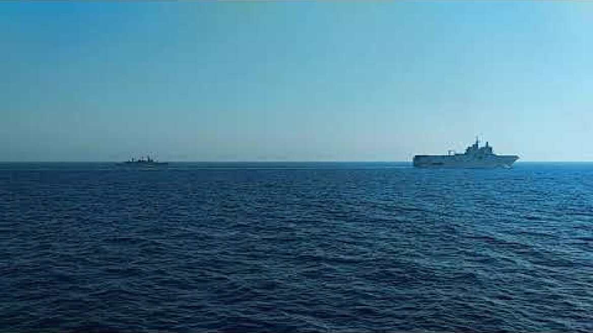 Ελληνογαλλική ασπίδα: Δείτε βίντεο και φωτογραφίες από την κοινή άσκηση στην Ανατολική Μεσόγειο (II)