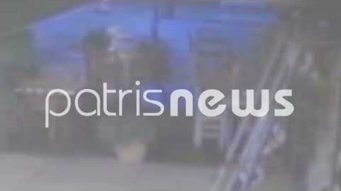 Πύργος: Η στιγμή της διάρρηξης του ψητοπωλείου