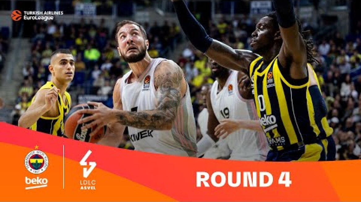 Fenerbahce -ASVEL | Round 4 Highlights | 2023-24 Turkish Airlines EuroLeague