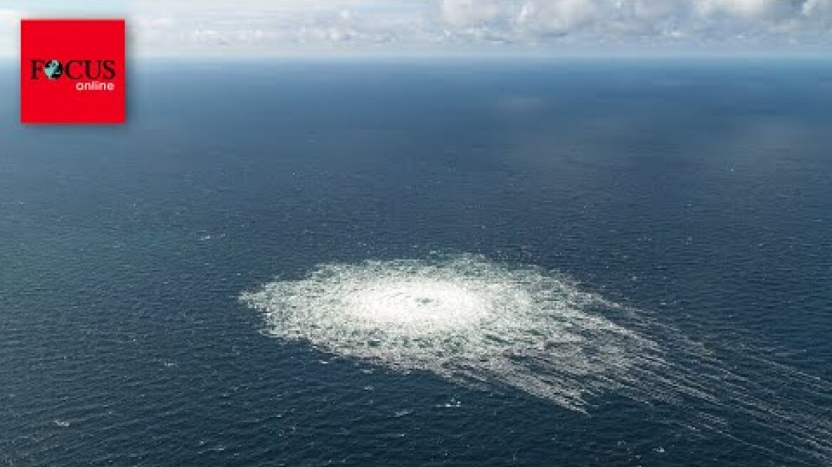 Unglaubliche Bilder! Hier brodelt die Ostsee wegen Nord-Stream-Lecks