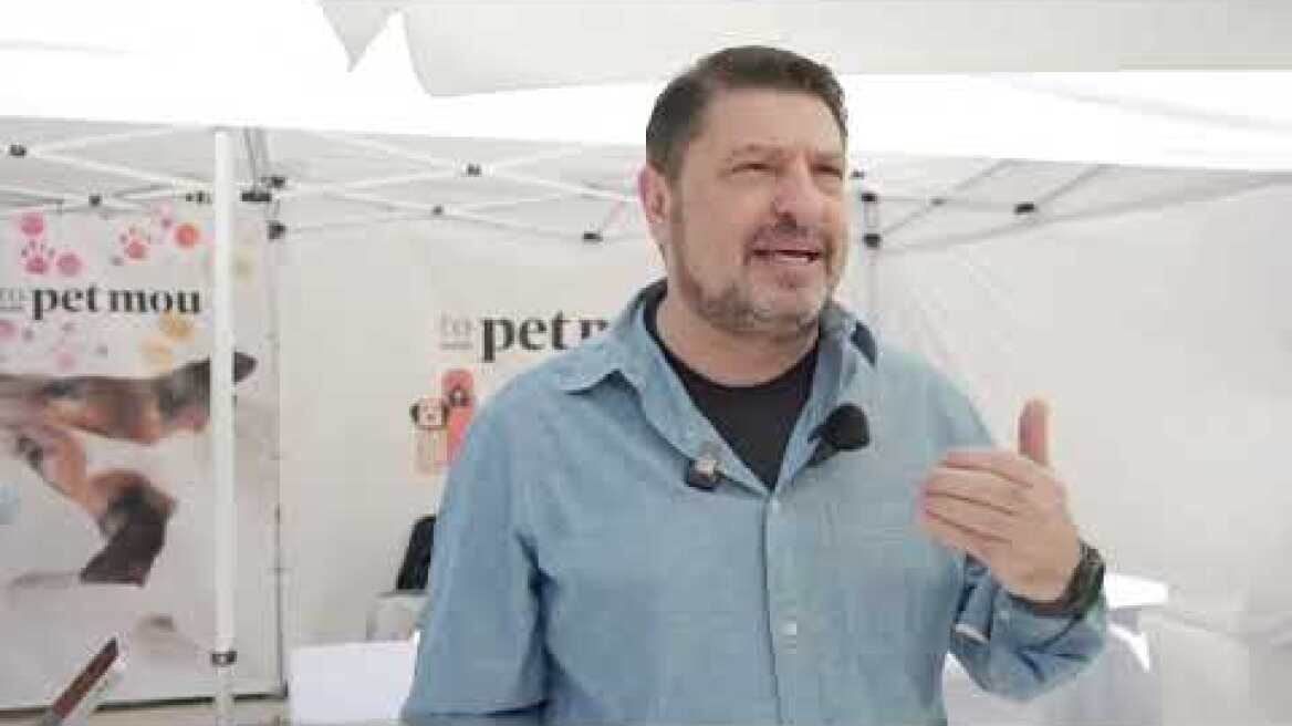 Ο Νίκος Χαρδαλιάς στη μεγάλη γιορτή του topetmou.gr