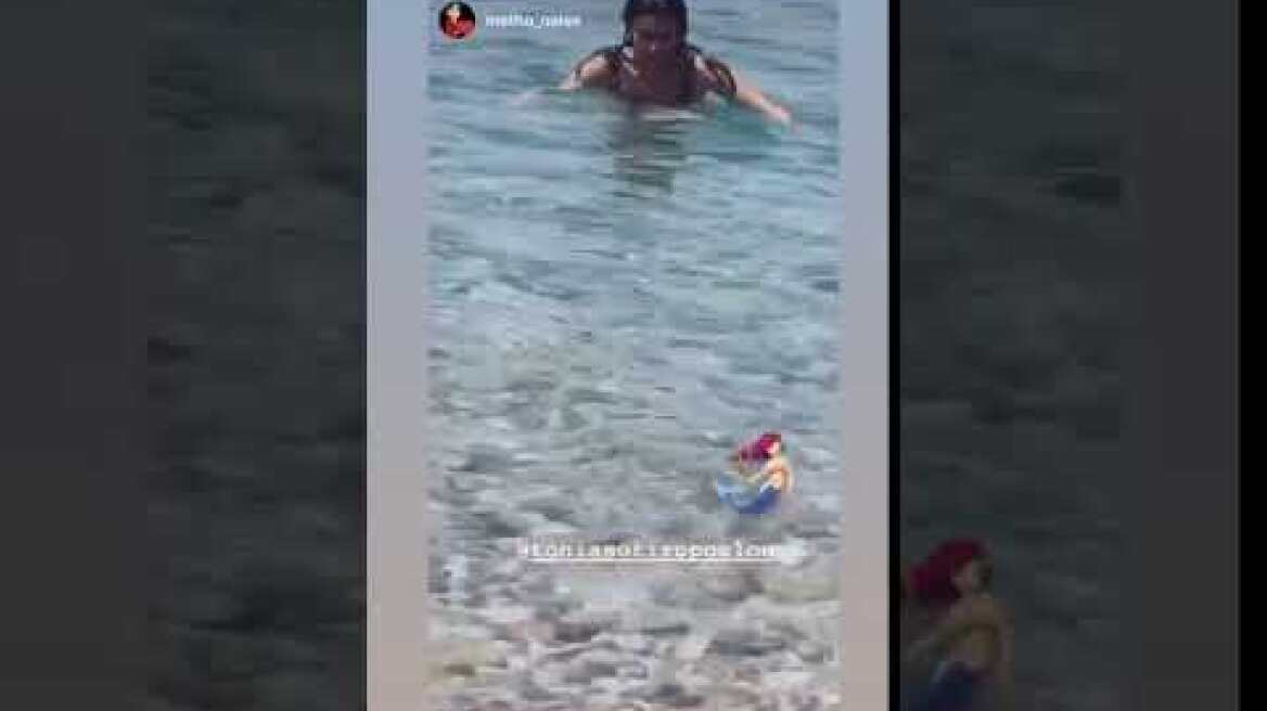 Τόνια Σωτηροπούλου: Καλοκαιρινές διακοπές με τον Κωστή Μαραβέγια!