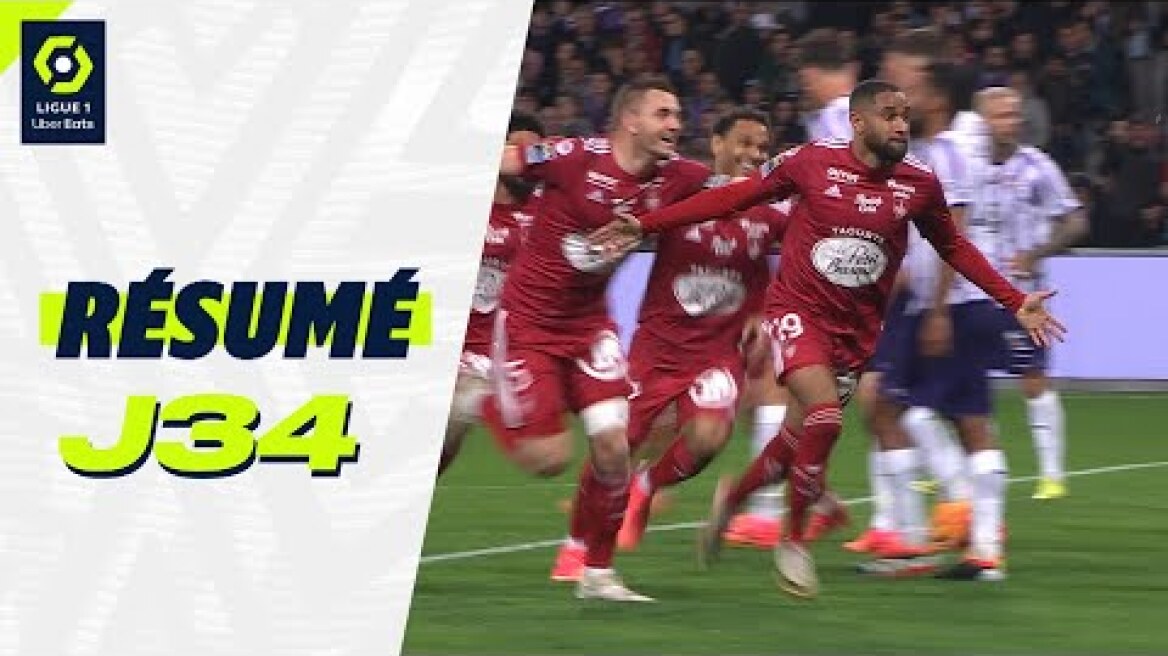 Résumé 34ème journée - Ligue 1 Uber Eats / 2023-2024
