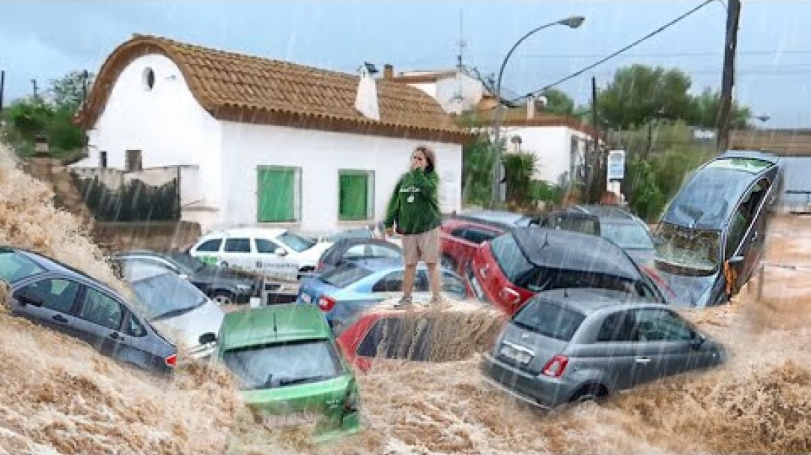 Madrid went under water! Flash Flooding hit the capital of Spain