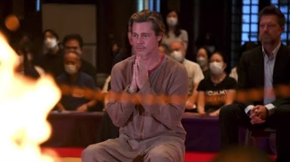 ‘I was really moved’ says Brad Pitt after attending Buddhist ritual in Tokyo for new movie promotion