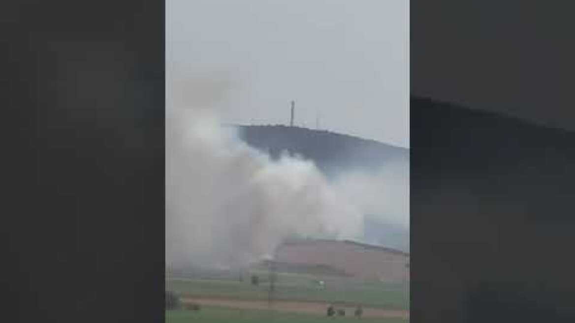 Φωτιά στον Δομοκό