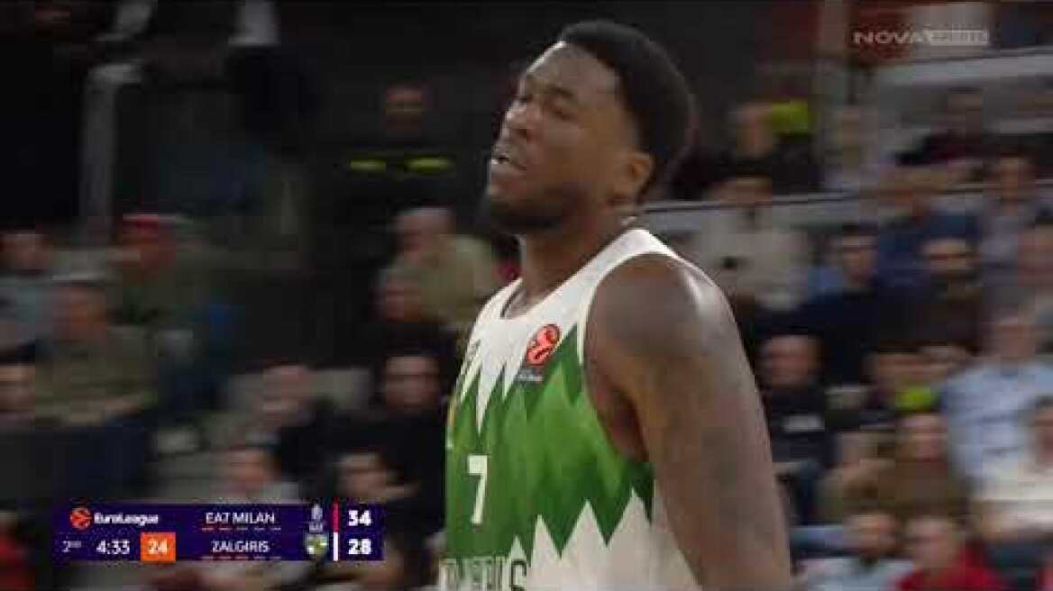 Αρμάνι Μιλάνο -  Ζάλγκιρις Κάουνας: 82-86 (MD 24, 22/1/26)