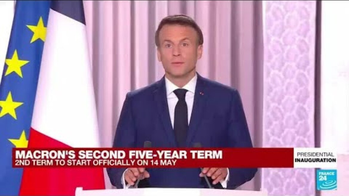 Full speech: Macron inaugurated for second term as French president • FRANCE 24 English