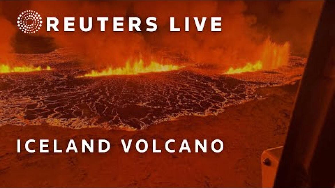 LIVE: Volcano erupts in Iceland after weeks of earthquake activity