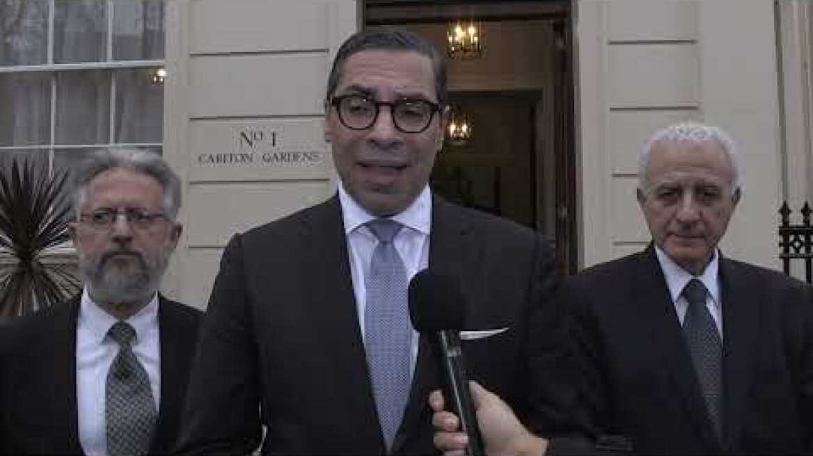 Δηλώσεις ΥΠΕΞ Κωνσταντίνου Κόμπου μετά τη συνάντηση με Βρετανό ΥΠΕΞ στο Λονδίνο