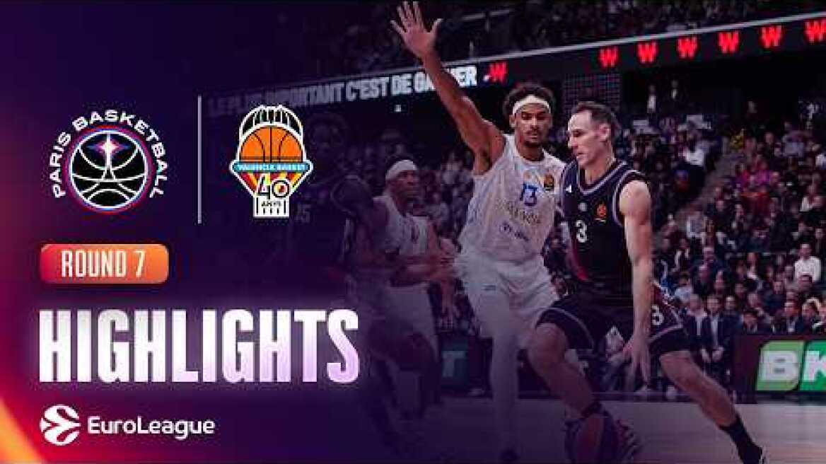 Paris Basketball - Valencia Basket | R7 Basketball Highlights 2026-27