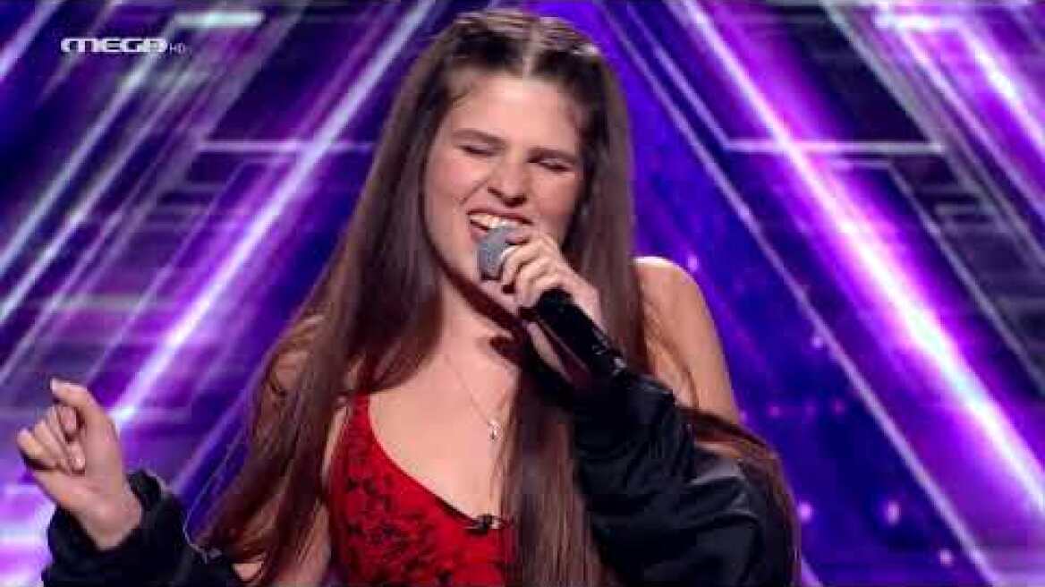 X Factor: Η Αριστέα Αλεξανδράκη ερμηνεύει το «River»