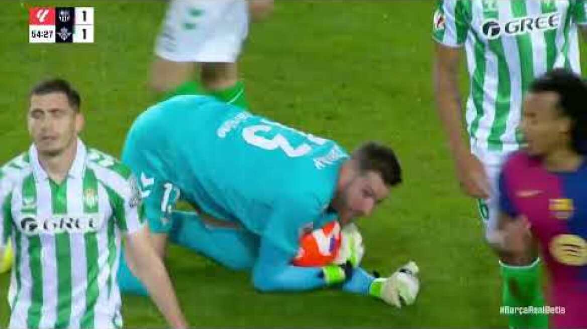 Μπαρτσελόνα – Μπέτις: 1-1 (MD30, 05/04/2025)