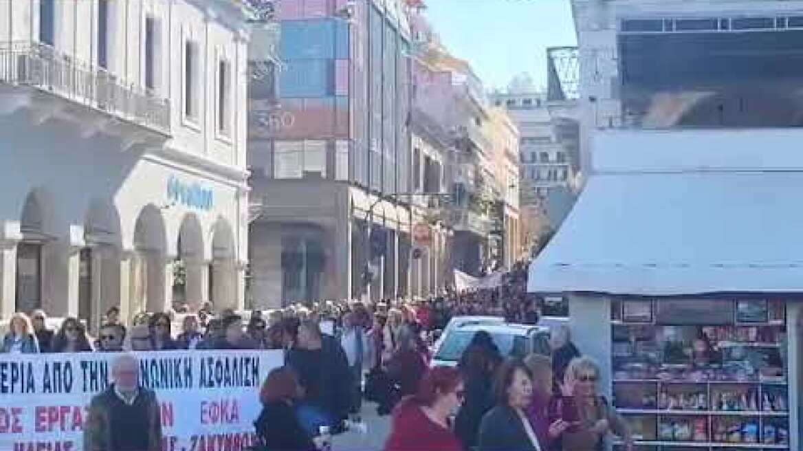 Πορεία Εργατικού Κέντρου Πάτρας