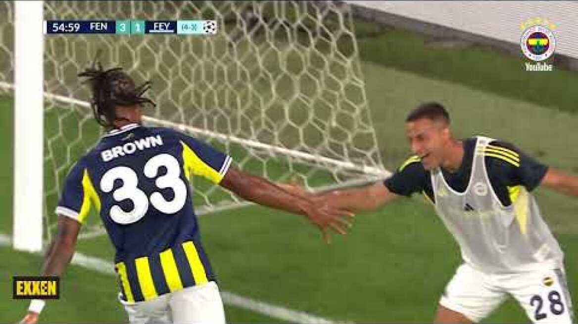 MAÇ ÖZETİ: Fenerbahçe 5-2 Feyenoord