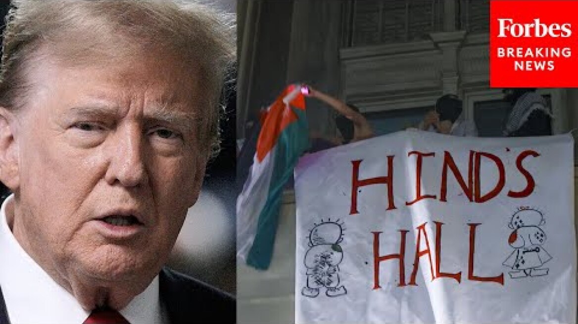 Trump: This Is What Biden Must Do To Stop Pro-Palestinian Protests At Columbia And Other Colleges