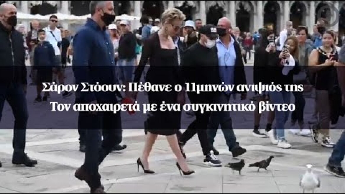 Σάρον Στόουν: Πέθανε ο 11μηνών ανιψιός της - Τον αποχαιρετά με ένα συγκινητικό βίντεο