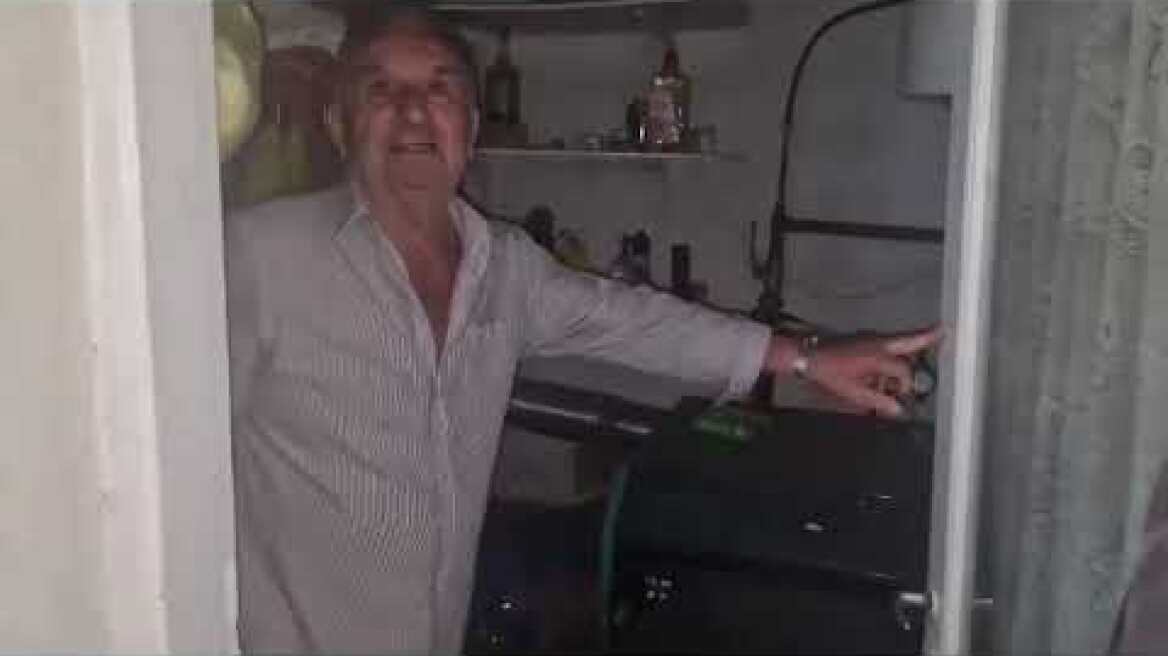 Μαρτυρία ηλικιωμένου για τις πλημμύρες στον Παλαμά Καρδίτσα