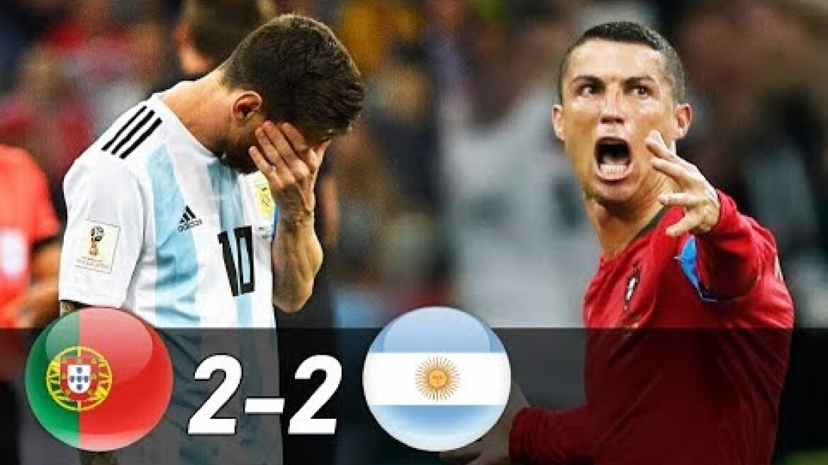 Portugal vs Argentina 2-2 | All Goals & Extended Highlights (Last Matches)