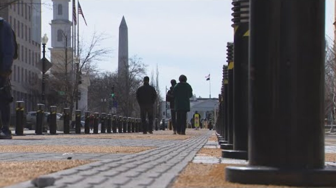 Works begins to cover Black Lives Matter Plaza