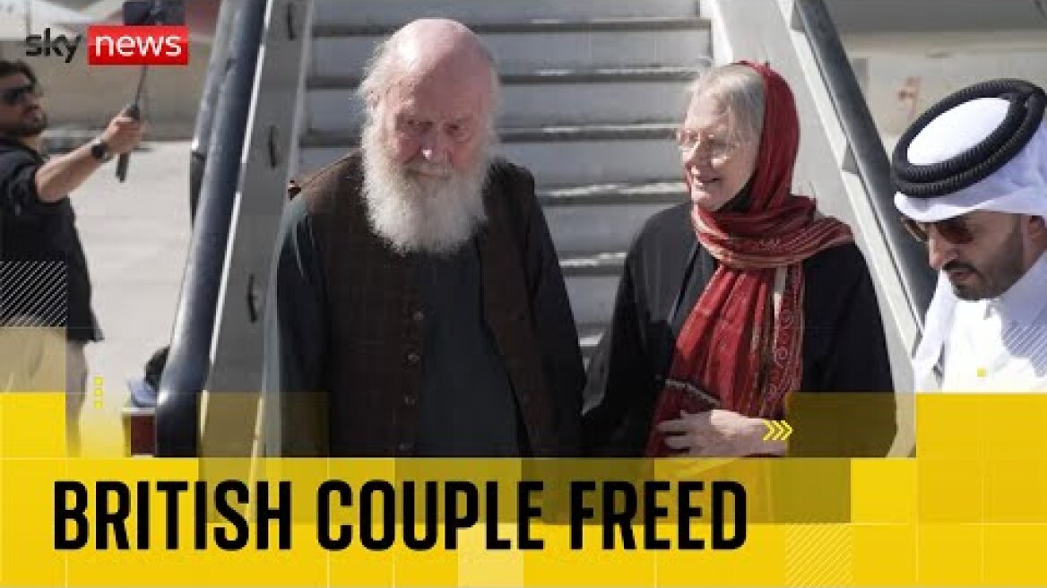 Peter and Barbie Reynolds released after being detained in an Afghan prison