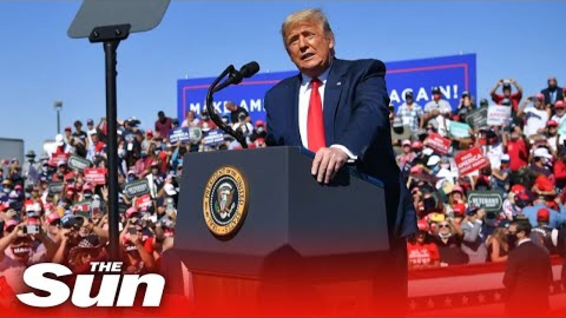 Live: Trump campaigns in Erie, Pennsylvania