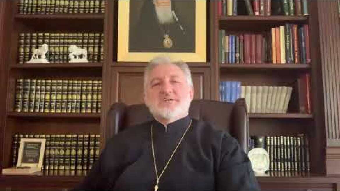 Archbishop Elpidophoros addresses the faithful regarding #COVID19