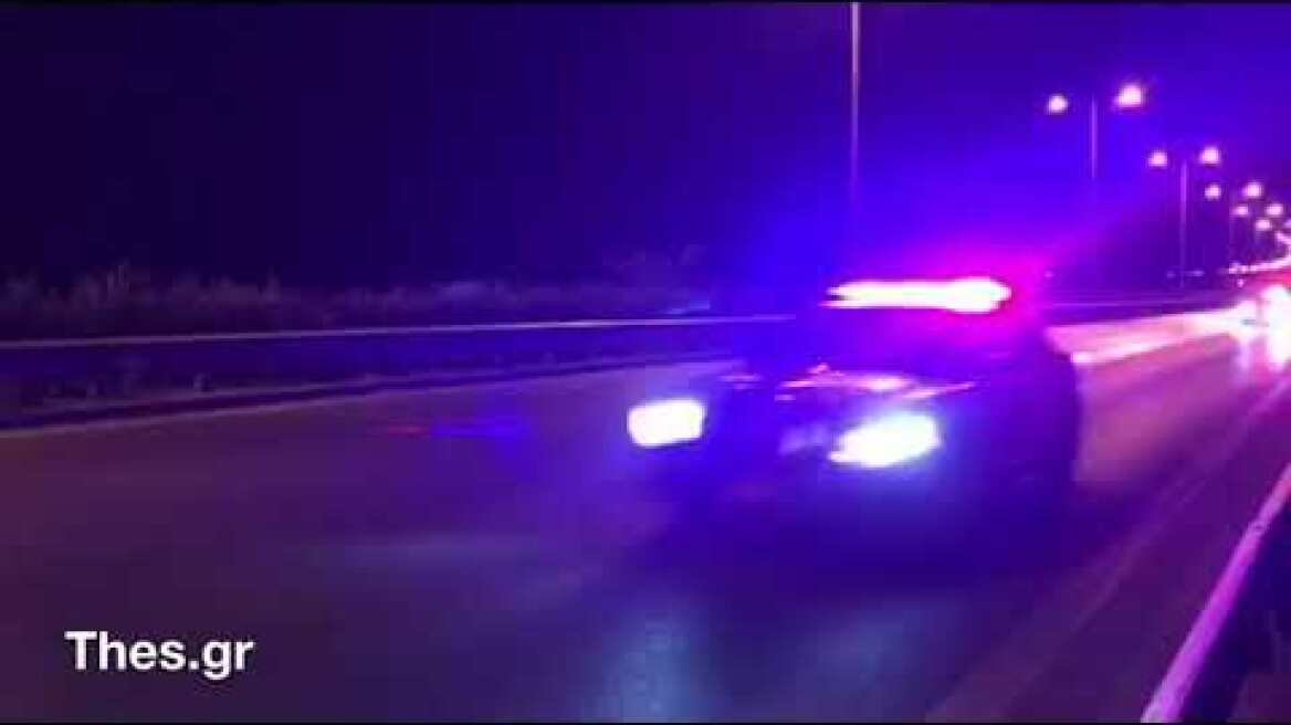 Με περιπολικά η καταδίωξη για την ταινία του Μπαντέρας στην Θεσσαλονίκη