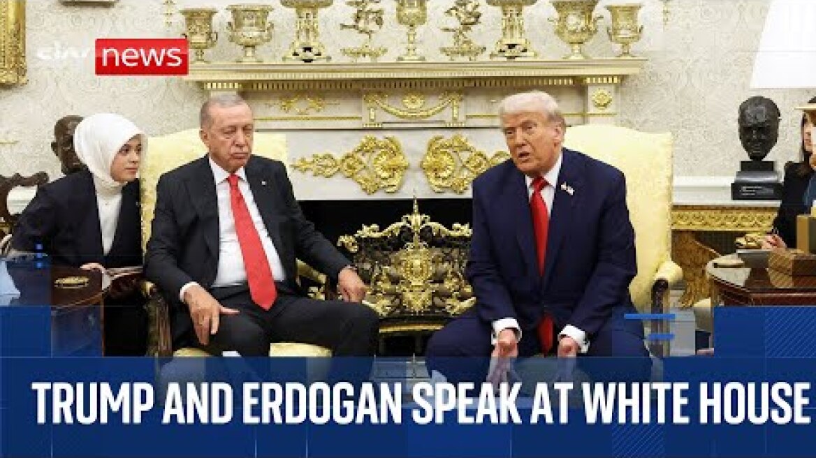 Trump and Erdogan take questions at the White House | Watch in full