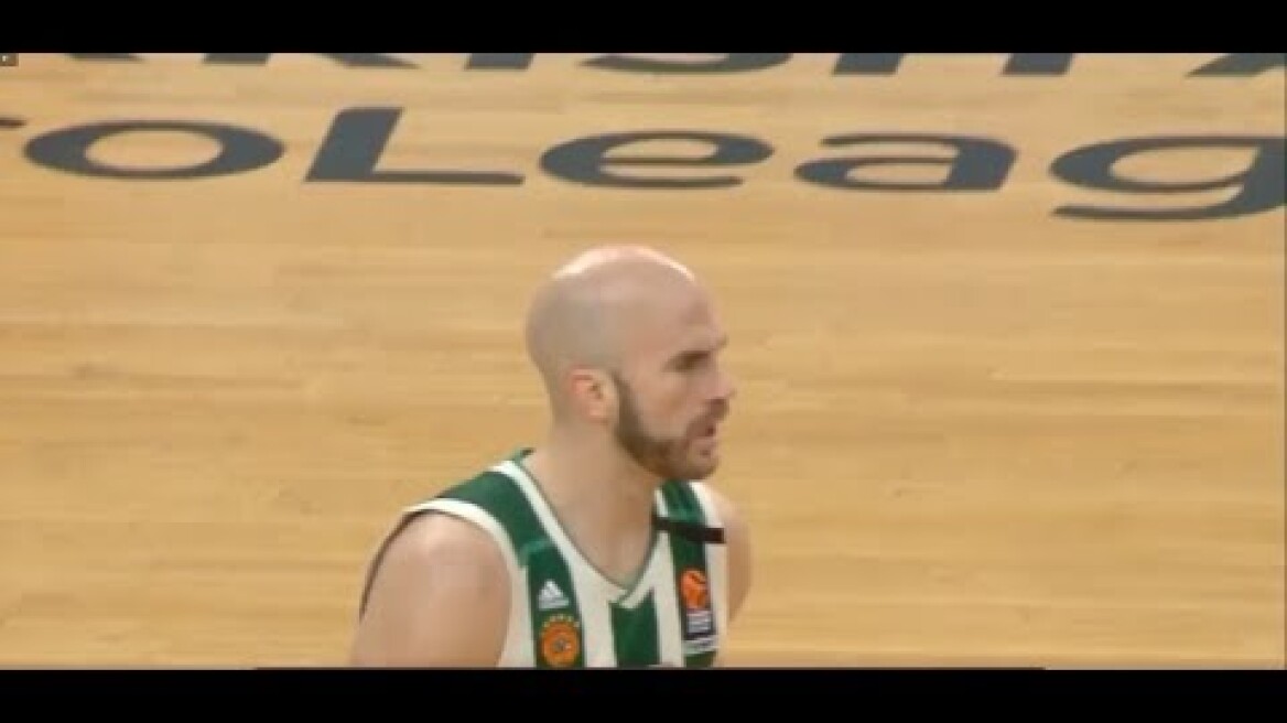 Nick Calathes highlights (Panathinaikos-Baskonia: 72-70)